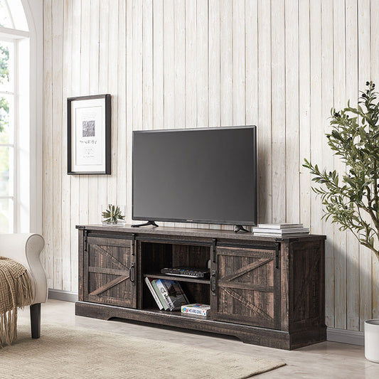 What is farmhouse tv console？